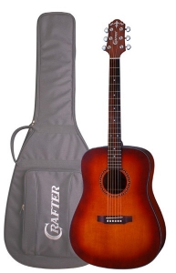 Акустическая гитара CRAFTER HILITE-D SP / VTG с чехлом
